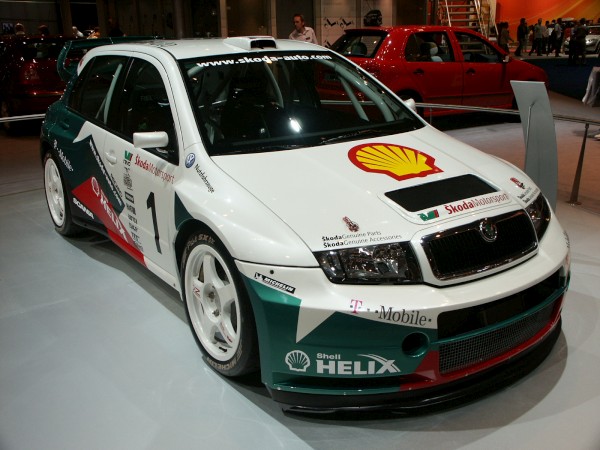 SKoda Racing Car 